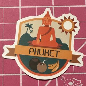 💜13/$13 +Bundle Sticker Sale | Travel Phuket Waterproof Sticker